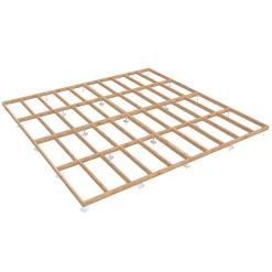 Träbalksgrund Palmako 6x6 m (inkl. LogFoot)