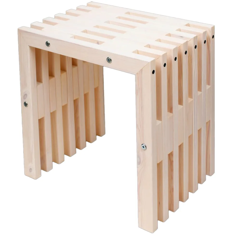 Trädgårdsbänk EcoFurn D-Bench 45 cm