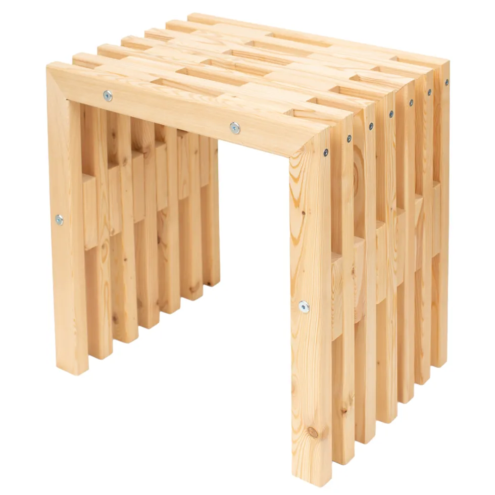 Trädgårdsbänk EcoFurn D-Bench 45 cm