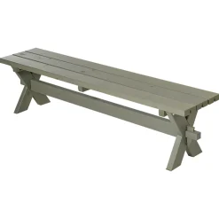 Trädgårdsbänk PLUS NostalgiGråbrun