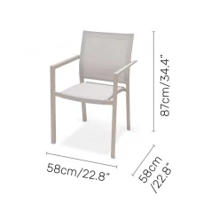 Trädgårdsfåtölj LifestyleGarden Urbanite carver 4-pack