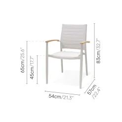 Trädgårdsfåtölj LifestyleGarden Portals lite 4-pack