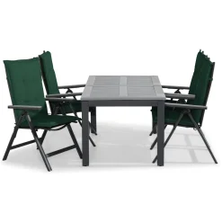 Trädgårdsgrupp Comfort Garden Monaco Matgrupp Utomhus 152-210x90+4 Monaco Light Positionsstol Dyna