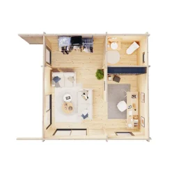 Trädgårdshus Palmako Cecilia 29,2 m2
