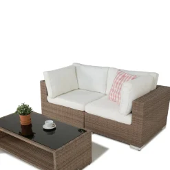 Trädgårdsmöbel Comfort Garden Loungegrupp Treviso 4 Brun