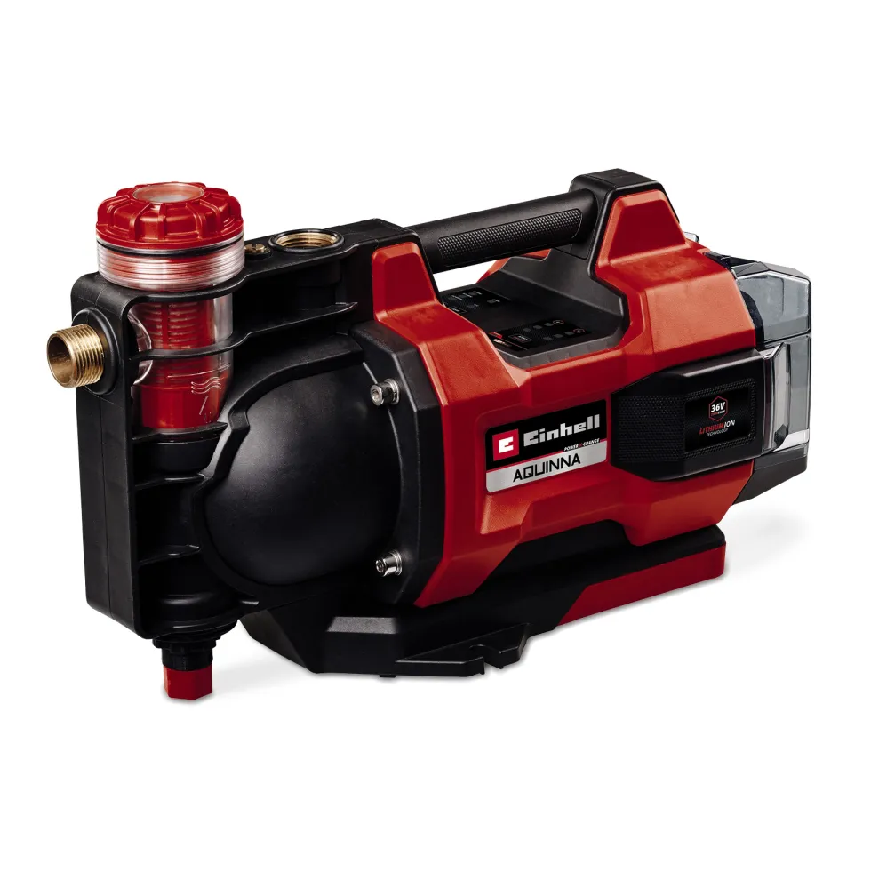 Trädgårdspump Einhell Aquinna 36/38 F LED Sladdlös Vattenpump