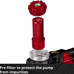 Trädgårdspump Einhell Aquinna 36/38 F LED Sladdlös Vattenpump