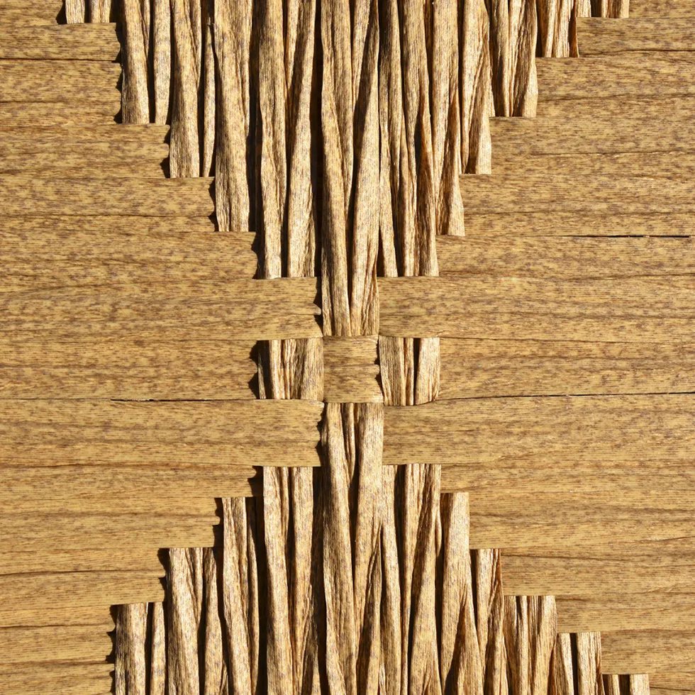 Trädgårdsstol ENVY DESIGN Natur/Svart Utomhus