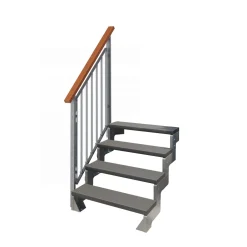 Trädgårdstrappa Dolle Gardentop Trimax med Nordic Räcke