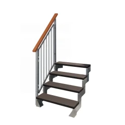 Trädgårdstrappa Dolle Gardentop Trimax med Nordic Räcke