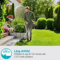 Trimmer Gardena ComfortCut 23/18V P4A Komplett (2,5Ah batteri + standardladdare)