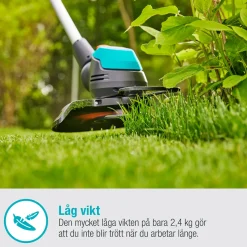 Trimmer Gardena EasyCut 23/18V P4A utan Batteri