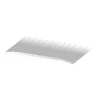 Tröskel Lundbergs Aluminium SilverLxB 1000x100 mm