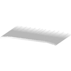 Tröskel Lundbergs Aluminium SilverLxB 1000x100 mm