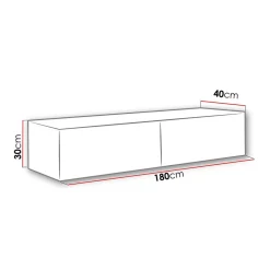 TV-Bänk In Living Vasil 180 cm