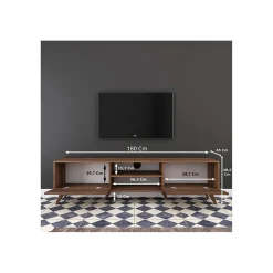 TV-Bänk In Living VirkesboBrun
