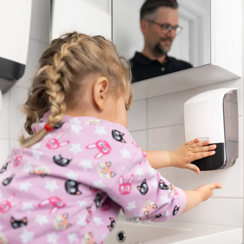 Tvåldispenser Katrin Plast 500 ml