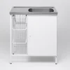 Tvättbänk Contura Steel CAB 8 Vit