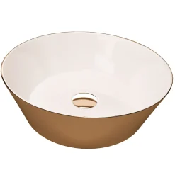 Tvättställ Badlyx Round 105 Bicolor 35 cm