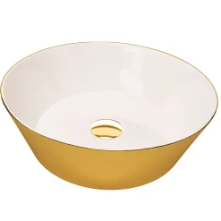 Tvättställ Badlyx Round 105 Bicolor 35 cm