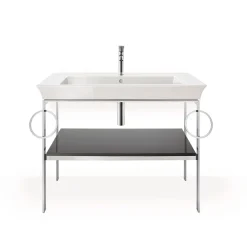 Tvättställ Duravit White Tulip Vit Högblank1055x490 mm, Hål för Blandare: Ja