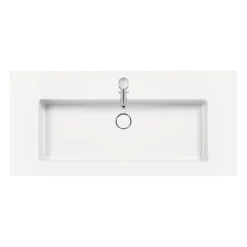 Tvättställ Duravit White Tulip Vit Högblank1055x490 mm, Hål för Blandare: Ja