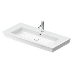 Tvättställ Duravit White Tulip Vit Högblank1055x490 mm, Hål för Blandare: Ja