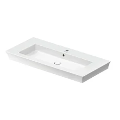 Tvättställ Duravit White Tulip Vit Högblank1055x490 mm, Hål för Blandare: Ja