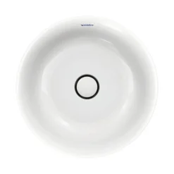 Tvättställ Duravit White Tulip för Placering på Bänkskiva Vit Högblank 430 mm