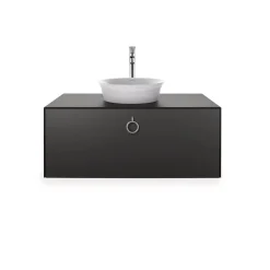 Tvättställ Duravit White Tulip för Placering på Bänkskiva Vit Högblank 430 mm