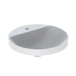 Tvättställ Geberit Variform 480 mm Infälld Runt KanthyllaUtan Bräddavlopp