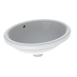 Tvättställ Geberit Variform 420 mm för underlimning Ovalt
