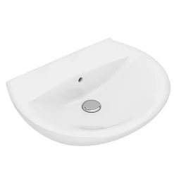 Tvättställ Ifö Spira 570 mm Runt Utan Kranhål