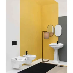 Tvättställ Lavabo Contea Retro med Pelare
