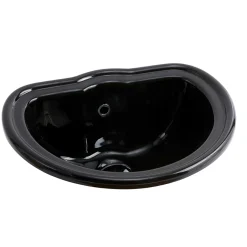 Tvättställ Lavabo Retro 50Svart