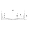Tvättställ Lavabo Solid Surface 40