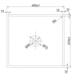 Tvättställ Lavabo Solid Surface 40