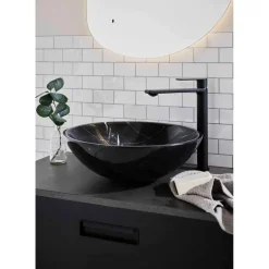 Tvättställ Noro Marble med Tvättställsblandare Neo