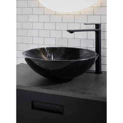 Tvättställ Noro Marble med Tvättställsblandare Neo