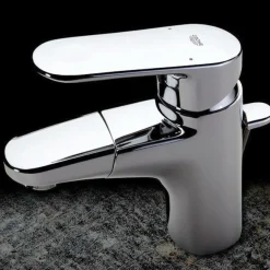 Tvättställsblandare Grohe Europlus 33155 med Utdragbar Pip