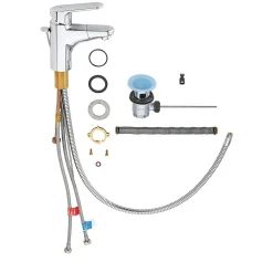 Tvättställsblandare Grohe Europlus 33155 med Utdragbar Pip