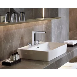 Tvättställsblandare Hansgrohe Metropol 160 3-håls med Bygelgrepp