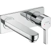 Tvättställsblandare Hansgrohe Metris S för Inbyggnad16,5 cm pip