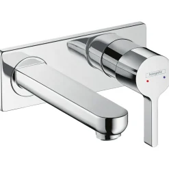 Tvättställsblandare Hansgrohe Metris S för Inbyggnad16,5 cm pip