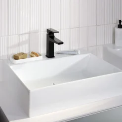 Tvättställsblandare Hansgrohe Metropol 110 med Push-OpenMatt Svart