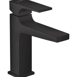 Tvättställsblandare Hansgrohe Metropol 110 med Push-OpenMatt Svart