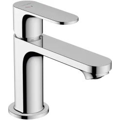 Tvättställsblandare Hansgrohe Rebris S 1-grepps 80 CoolStart utan Bottenventil