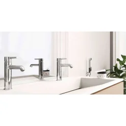 Tvättställsblandare Oras Optima Style 2606FH med Självstängande Handdusch