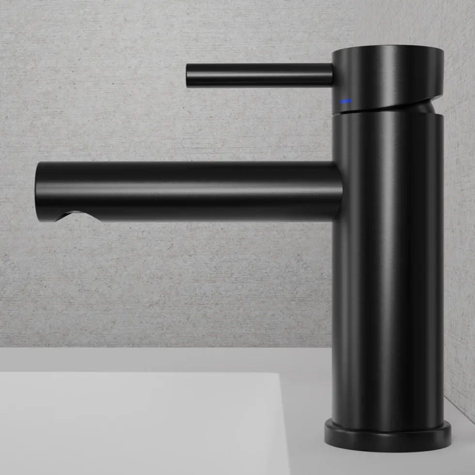 Tvättställsblandare Scandtap Steel Clear Shadow