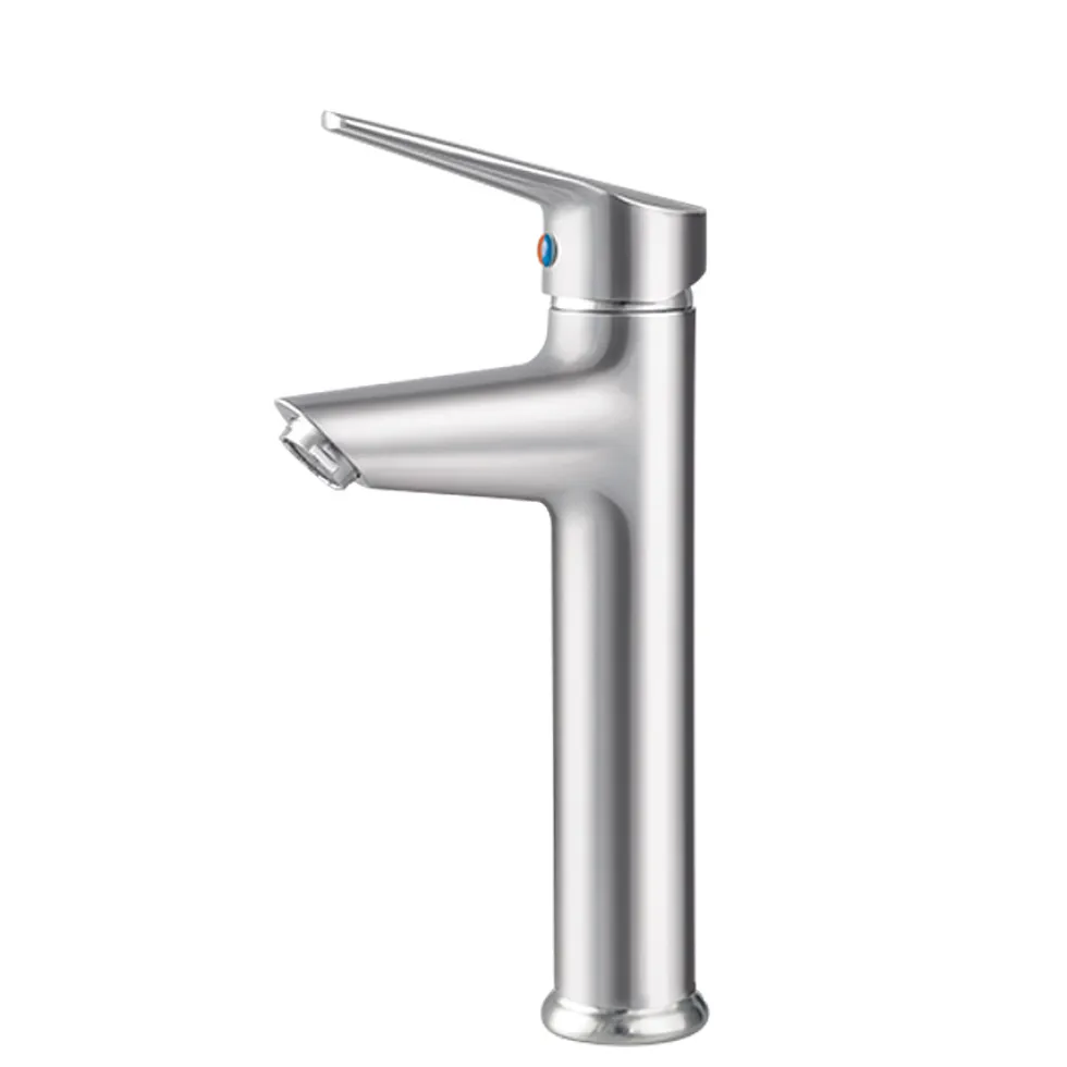 Tvättställsblandare Scandtap Steel Retro High